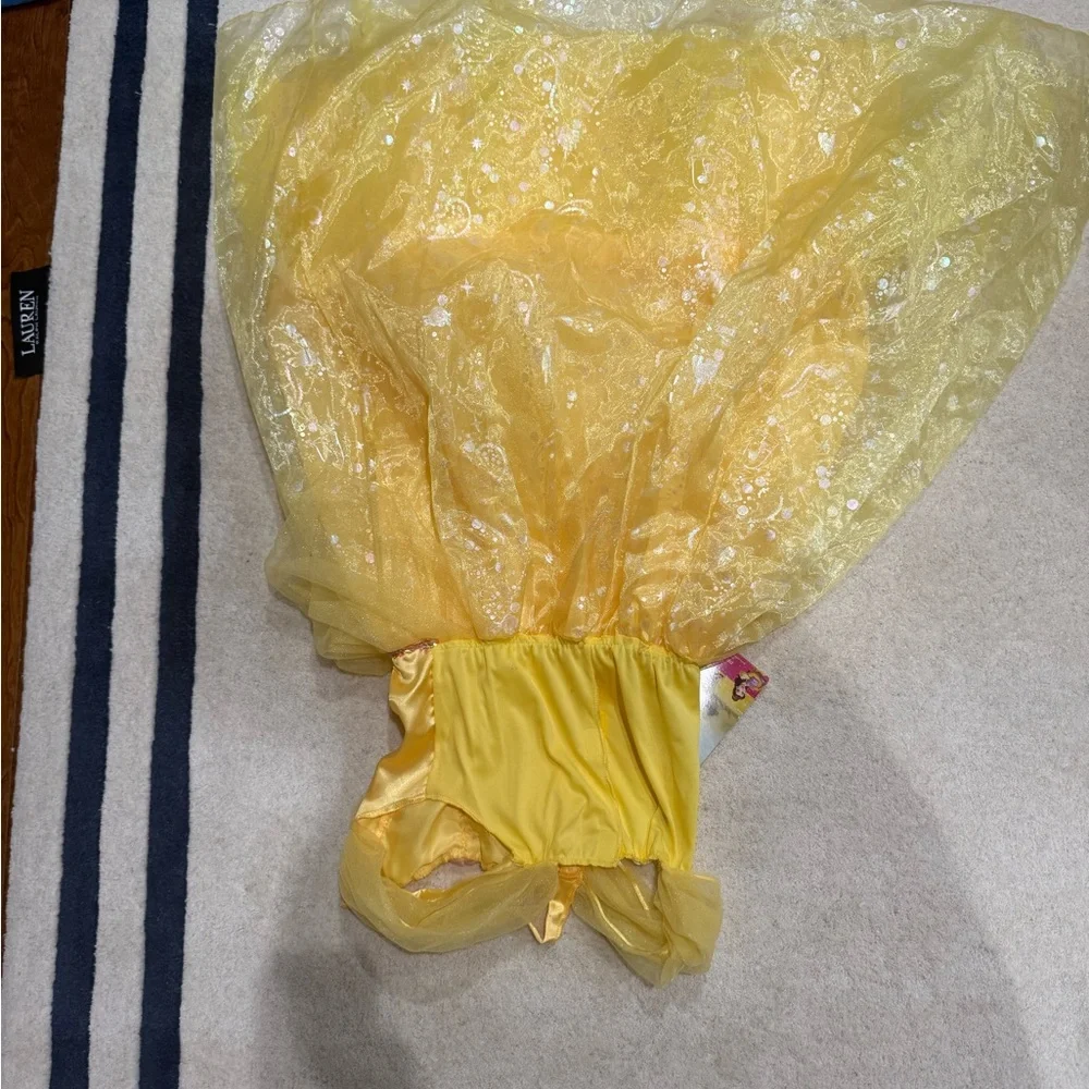 NWT size 7-8 Disney Beauty and the Beast Belle Princess dress
